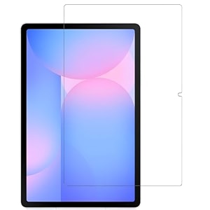 tempered glass screen protector compatible with samsung galaxy tab s10 lite 109  s10 fe  s9 fetab s11  s9  s8  s7 11  9h hardness  hd clear  bubble-free  pack of 1