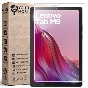 tempered glass screen protector compatible with lenovo tablet m9 934 tb310fu 9h hardness hd clear bubble free amp easy installation - 1 pack