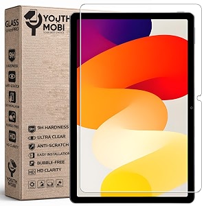 tempered glass full screen protector for redmi pad se 11 inch scratch resistant easy installation bubble free 1-pack