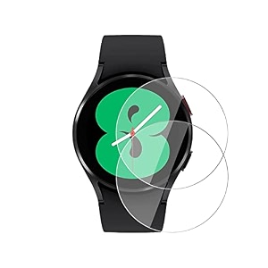 tempered glass screen protector for samsung galaxy smartwatch 6  watch 5  watch 4 44mm 1434 inch pack of 2