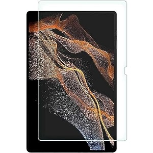 premium tempered glass for samsung galaxy tab s9 ultra  s8 ultra 146 inch  9h hardness  hd clear  case friendly  easy installation kit  pack of 1 transparent
