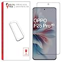 Tempered Glass Screen Protector Guard For Oppo F25 Pro 5G (Black) Smartphone Edge To Edge Coverage With Easy To Installation Kit