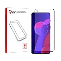 Tempered Glass Screen Protector Compatible For Oneplus 9Rt 5G (Black) Edge To Edge Coverage With Easy Installation Kit For Cellphone
