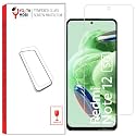 Transparent Tempered Glass Screen Protector for Redmi Note 12 | HD Clear | 9H Hardness | Bubble Free &amp; Easy Installation (Pack of 1)