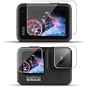 Premium Tempered Glass Screen Protector for GoPro Hero 12/11 / 10/9 (Action Camera) – Edge-to-Edge Coverage, Anti-Scratch, Bubble-Free Installation (3 P'cs set)