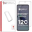 Tempered Glass Screen Protector Compatible For Motorola Moto G84 (Black) Smartphone With Edge To Edge Coverage And Easy Installation Kit