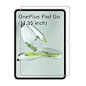 Tempered Glass Screen Protector For Oneplus Pad Go 11.35 Inch Tablet [Scratch Resistant] [Easy Installation] [Bubble Free] [1-Pack]