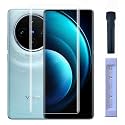 UV Tempered Glass Screen Protector Compatible for Vivo X100, Vivo X100 Pro 5G (Pack of 1) with Edge to Edge Full Coverage UV and Easy Installation Kit Transparent