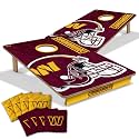 YouTheFan NFL 2’ x 3’ Wood Cornhole Game with Logo Bags