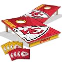 YouTheFan NFL 2’ x 3’ Wood Cornhole Game with Logo Bags