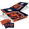 YouTheFan NFL 2’ x 3’ Wood Cornhole Game with Logo Bags