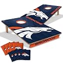 YouTheFan NFL 2’ x 3’ Wood Cornhole Game with Logo Bags