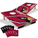 YouTheFan NFL 2’ x 3’ Wood Cornhole Game with Logo Bags