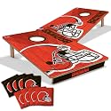 YouTheFan NFL 2’ x 3’ Wood Cornhole Game with Logo Bags