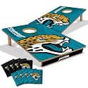 YouTheFan NFL 2’ x 3’ Wood Cornhole Game with Logo Bags