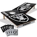 YouTheFan NFL 2’ x 3’ Wood Cornhole Game with Logo Bags