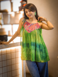 Youthnic Party Tie Dye Printed Women