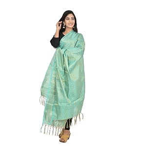 youthquake women39s amp girls golden zari parchaa silk dupatta