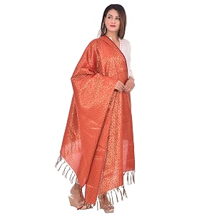 youthquake women39s amp girls golden zari parchaa silk dupatta