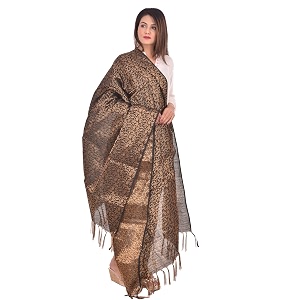 youthquake women39s amp girls golden zari parchaa silk dupatta