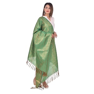 youthquake women39s amp girls golden zari parchaa silk dupatta