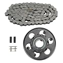 Go Kart Clutch 1" Bore 14 Tooth with 4 Feet #40/41/420 Chain