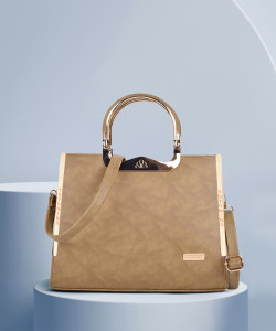YOYOWING Women Brown Handbag