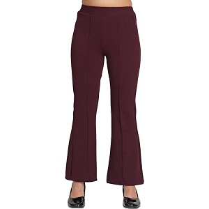 YOZO Womens Regular Fit Cotton Blend Trouser