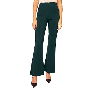 YOZO Womens Regular Fit Cotton Blend Trouser