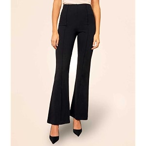 YOZO Womens Regular Fit Cotton Blend Trouser