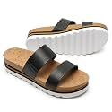 Yozuru Womens Platform Sandals with Arch Support