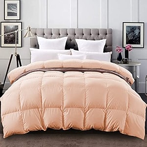 yrm - 400 gsm ultra-soft quilted comforter 9034 x 10034 inches228cm x 254cm - double bedpeach