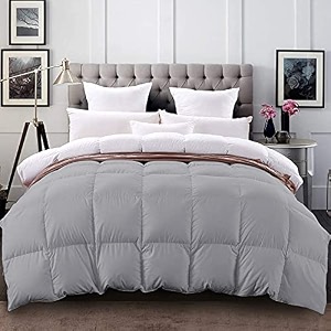 yrm - 500 gsm ultra-soft quilted reversible comforter 9034 x 10034 inches228cm x 254cm - double bedsilverwhite