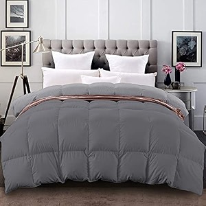 yrm - 500 gsm ultra-soft quilted reversible comforter 9034 x 10034 inches228cm x 254cm - double bedsilverdark grey