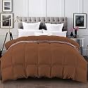 YRM - 500 GSM Ultra-Soft Quilted Comforter (92" x 106" Inches/233cm x 269cm) - King Size|Chocolate Brown