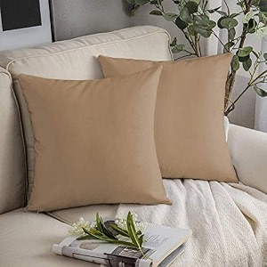 yrm bedding39s beige 600-tc oraganic cotton 3 piece decorative cushion covers 2434x2434