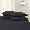 YRM Bedding's Charcoal 600-TC Oraganic Cotton 2 Piece Pillow Covers (20"x30")