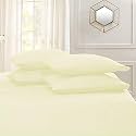 YRM Bedding's Ivory 600-TC Oraganic Cotton 2 Piece Pillow Covers (19"x29")