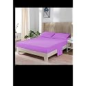 YRM Bedding's Levender 600-TC Oraganic Cotton Fitted Bedsheet Single Bed Size (36"x75") with Pillow Covers (17"x27") with 12 inch Drop, Feet for 4" and 8" Inch Mattress Fitted Bedsheet