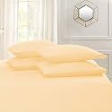 YRM Bedding's Peach 600-TC Oraganic Cotton 2 Piece Pillow Covers (17"x27")
