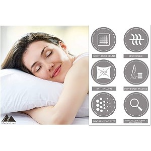 yrm bedding39s purple 600-tc oraganic cotton 4 pcs king size bedsheet fitted 7234x7834 flat 10234x10834 and pillow cover 1834x2834 feet for 434 and 834 inch mattress