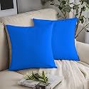 YRM Bedding's Turquoise 600-TC Oraganic Cotton 3 Piece Decorative Cushion Covers (20"x20")