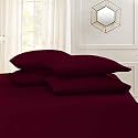 YRM Bedding's Wine 600-TC Oraganic Cotton 2 Piece Pillow Covers (19"x29")