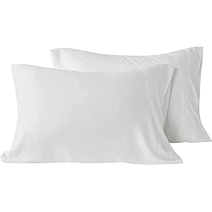 yrm - microfiber hotel quality luxury soft standard size 1834 x 2834 inches46cm x 71cm pillow coverswhite