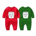 YSCULBUTOL Baby Bodysuit Yummz Tomato Ketchup Mustard Red Yellow Twins Set Boys Girls Clothes Twins Baby Outfits