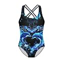 Ystardream Cute Swimsuits for Girls Bathing Suits with Soft &amp; Quick-Dry Fabric Swimwear