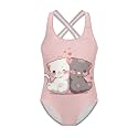 Ystardream Cute Swimsuits for Girls Bathing Suits with Soft &amp; Quick-Dry Fabric Swimwear