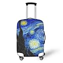 Ystardream Starry Night Travelling Luggage Cover Washable Suitcase Protector Anti-scratch Suitcase Cover Colorful Luggage Suitcase Protective Cover Fits 20 inch Inch