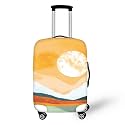 Ystardream Sunset Oil Painting Luggage Covers 18 inch Custom Luggage Cover for Women Men Washable Suitcase Protector Luggage Suitcase Protective Cover Accessories