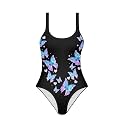 Ystardream Teen Girls One Piece Swimsuit Beach Athletic Bathing Suits Quick Dry